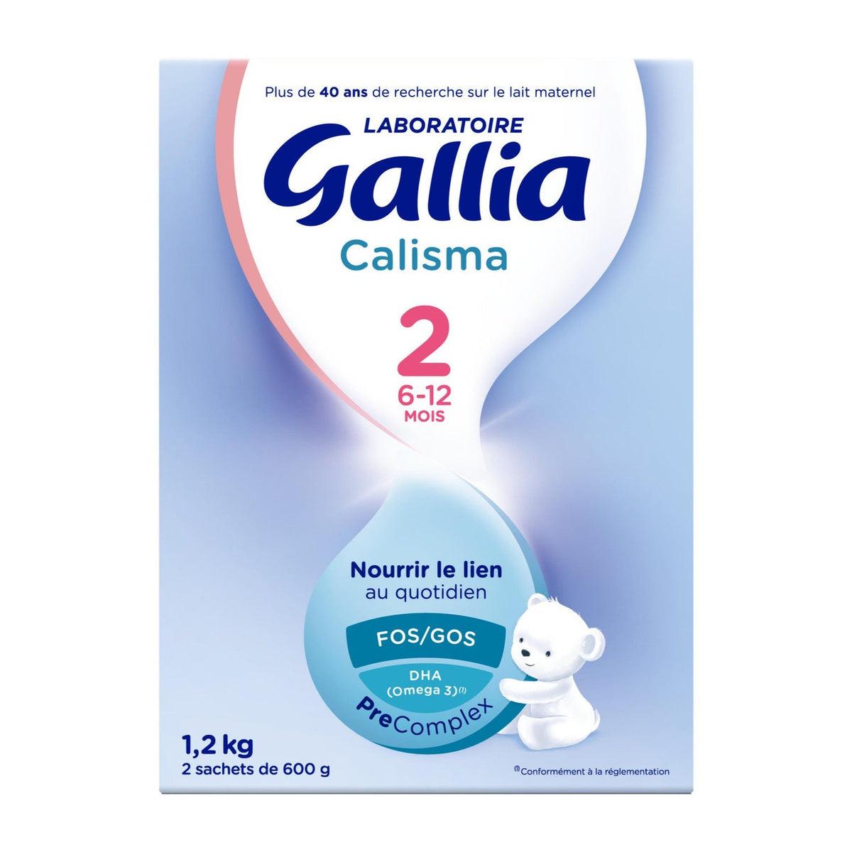 Gallia Calisma 2 Pronutra lait (1200 g)