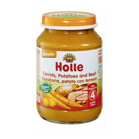 Holle Potito Carotte Pomme de Terre au bœuf +4M 190g