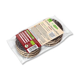 Frusano Gâteaux de riz biologiques chocolat noir (100 g)