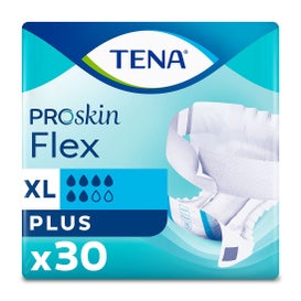 Tena Flex Proskin Flex Plus couche taille XL (30 pièces)