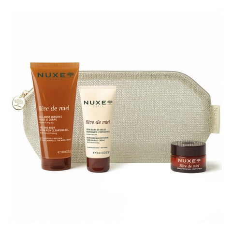 Nuxe Rêve de Miel Trio Nourrissant Corps, Mains et Lèvres