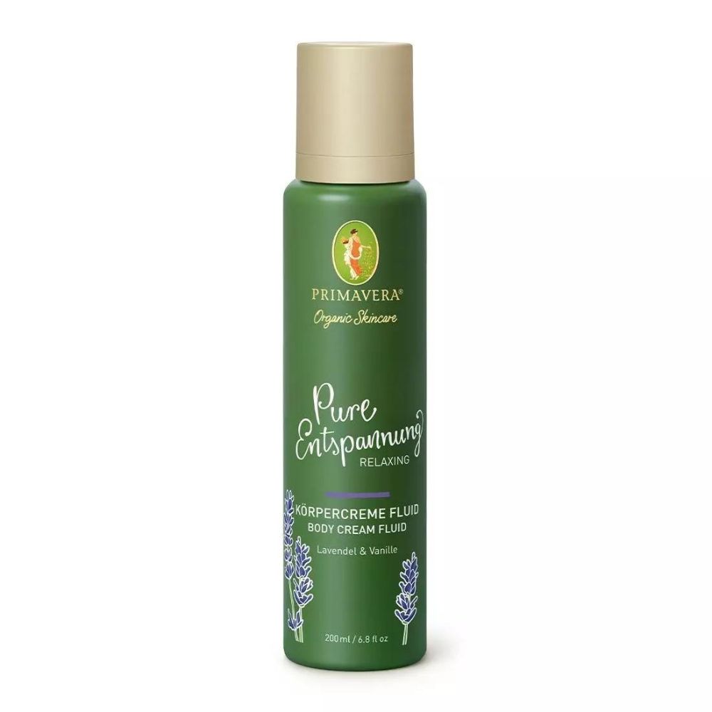 Primavera Organic Skincare crème corporelle fluide Pure Entspannung (200 ml)