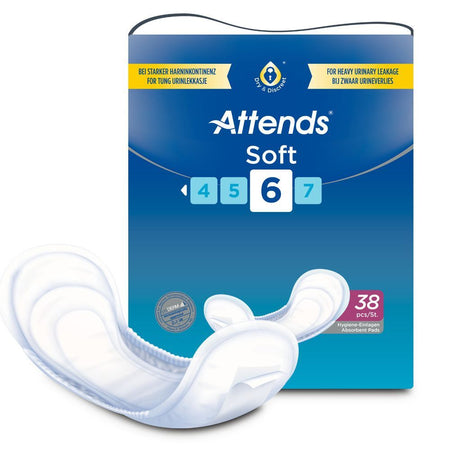 Attends® Soft 6 protections (38 pièces)