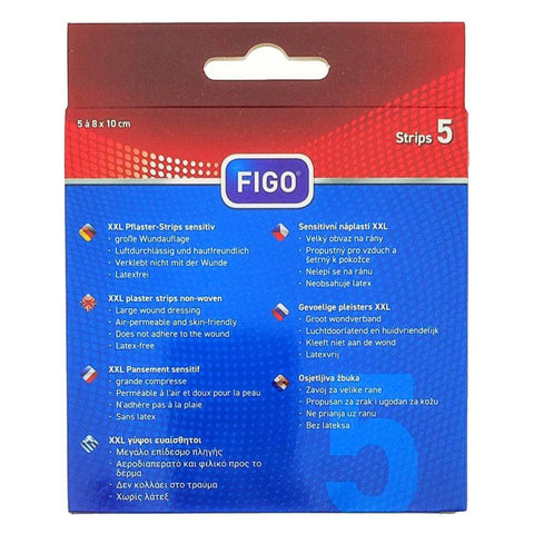 Hansaplast Sensitive XXL steriler Wundverband (8 x 10 cm, 5 Stück)