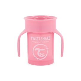 Twistshake Lerntasse 360 +6M Rosa (1 Stück)