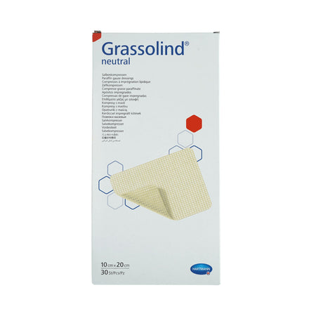 Grassolind compresses de pommade stériles 10 x 20 cm — 30 pièces