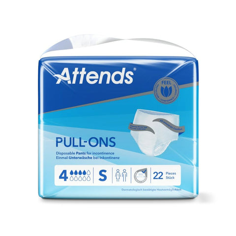 Attends Pull-Ons 4 S Einweghöschen (22 Stück)