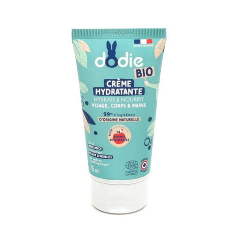 Dodie Baby Certified Organic 3-in-1 Moisturizing Cream (75 ml)