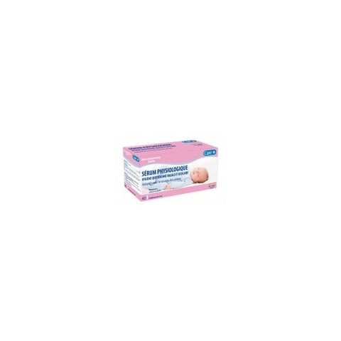 Care + sterile Kochsalzlösung (40 Einzeldosen zu 5 ml)