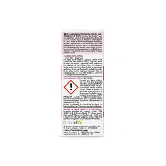 Pranarôm PranaBB Roll-on Anti-moustiques 30 ml