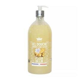 Les Petits Bains de Provence Duschgel Leinenblüte (1L)