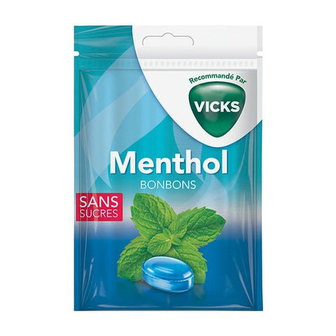 Vicks Sugar-Free Menthol Lozenges 72g