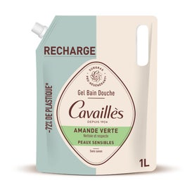 Cavaillès Duschgel Grüne Mandel Eco-Nachfüllbeutel 1000 ml