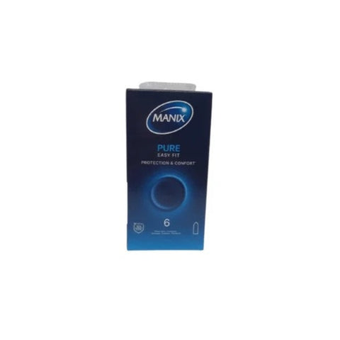 Manix Pure Easy Fit Préservatif Sensation Naturelle (6 pièces)