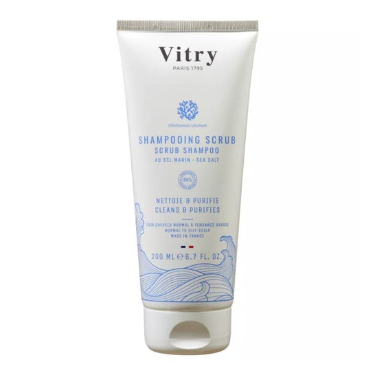 Vitry Les Essentiels shampooing exfoliant au sel (200 ml)