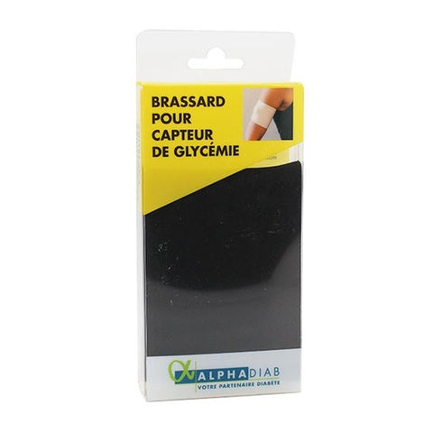 AlphaDiab Armband Glukosesensor Weiß Größe M (1 Stück)