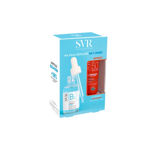 SVR Pack [B3] Ampoule Hydra + Sun Secure Blur SPF50+