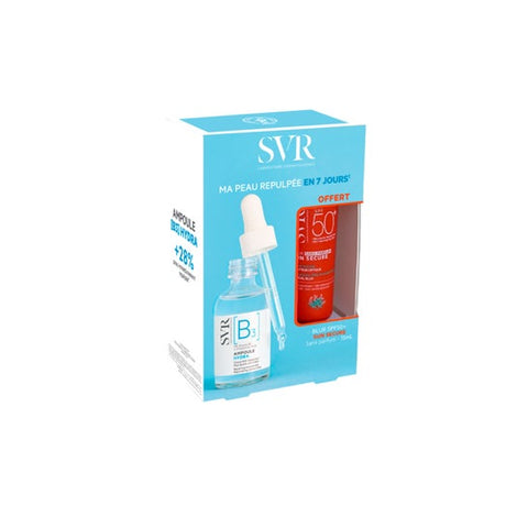 SVR Set [B3] Ampulle Hydra + Sun Secure Blur LSF50+