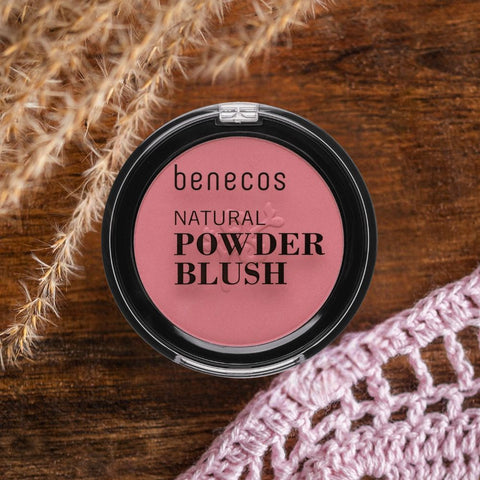 benecos Natural Compact Blush mallow rose (5,5 g)