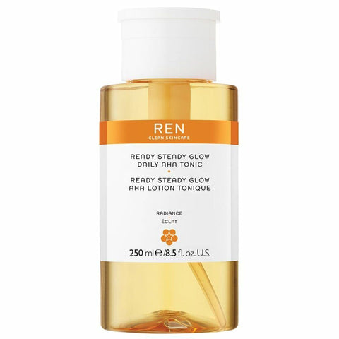 REN Ready Steady Glow Daily AHA tonique (250 ml)