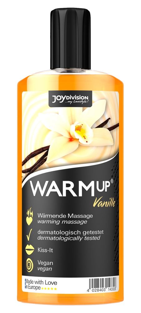 WARMup® Vanilla massage liquid (150 ml)