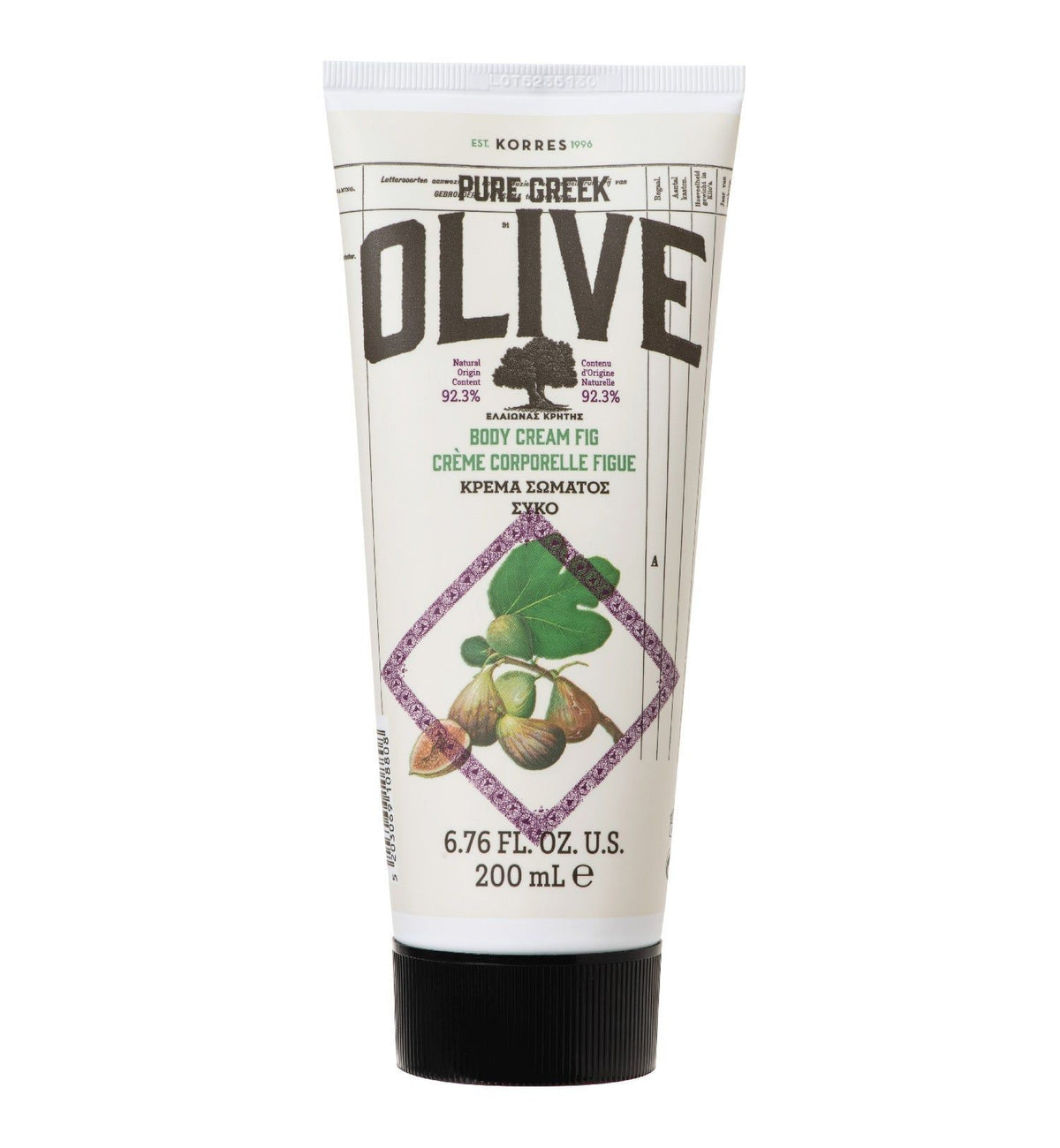 KORRES Pure Greek Olive Fig lait pour le corps (200 ml)