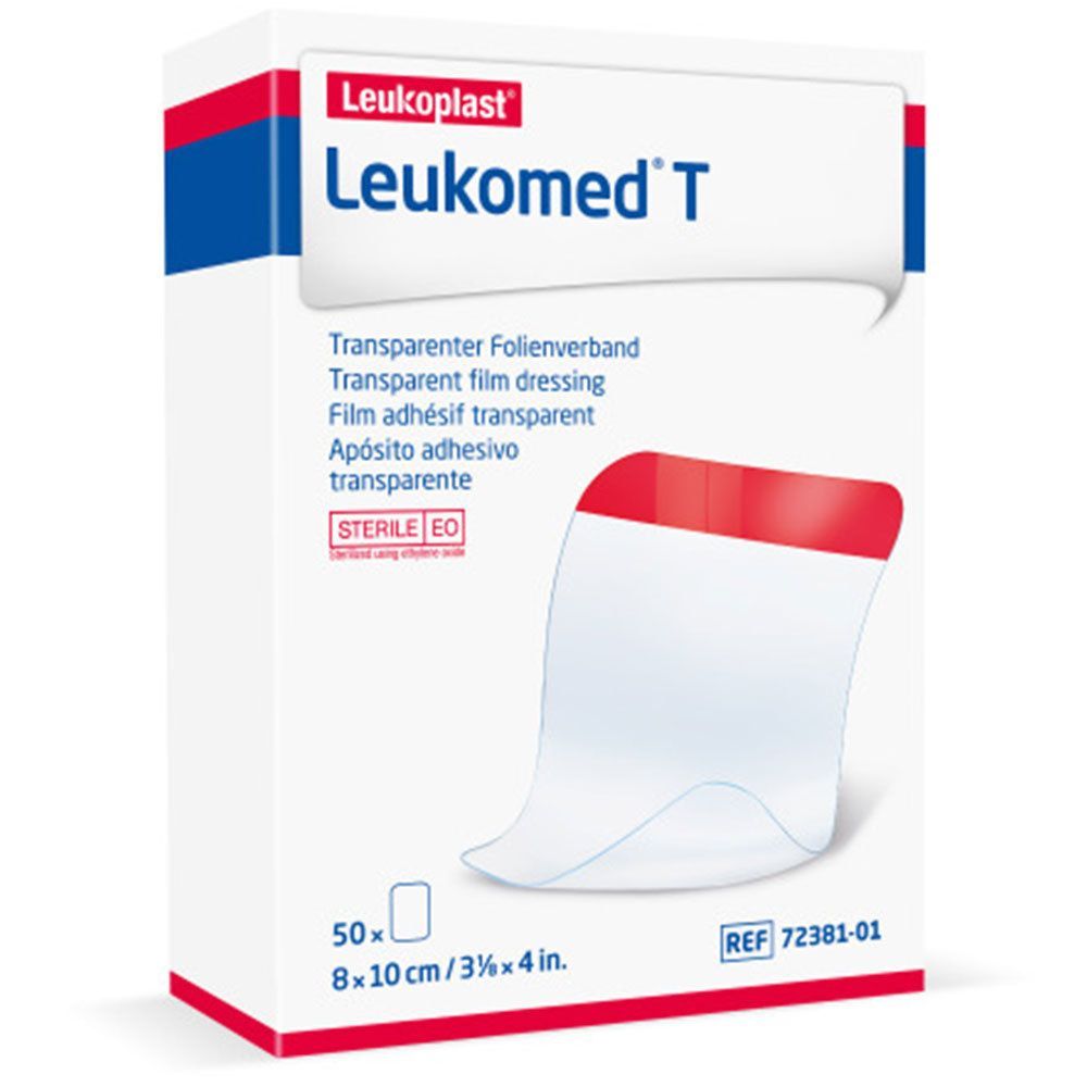 Leukomed® T 8 x 10 cm — 50 pièces