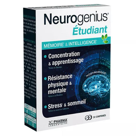 3C Pharma Neurogenius Student 30 Tabletten