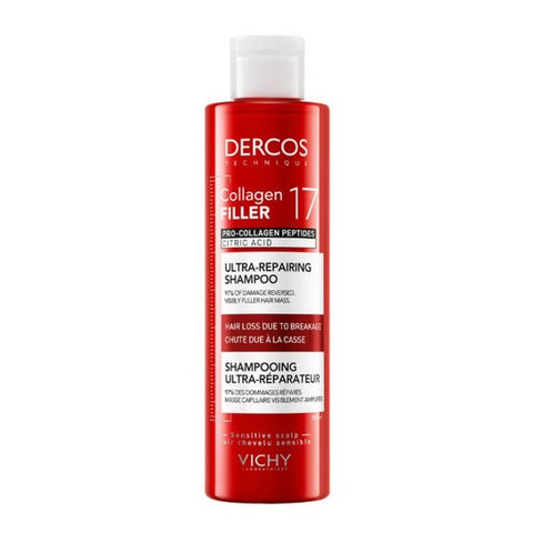 VICHY Dercos Collagen Filler 17 Ultra-Repairing Shampoo — 200 ml