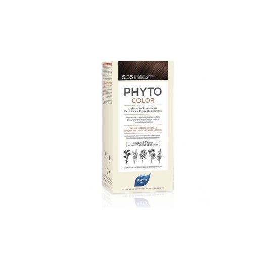 Phyto Phytocolor Teinture Cheveux Kit 5,35 Brun Clair Chocolat