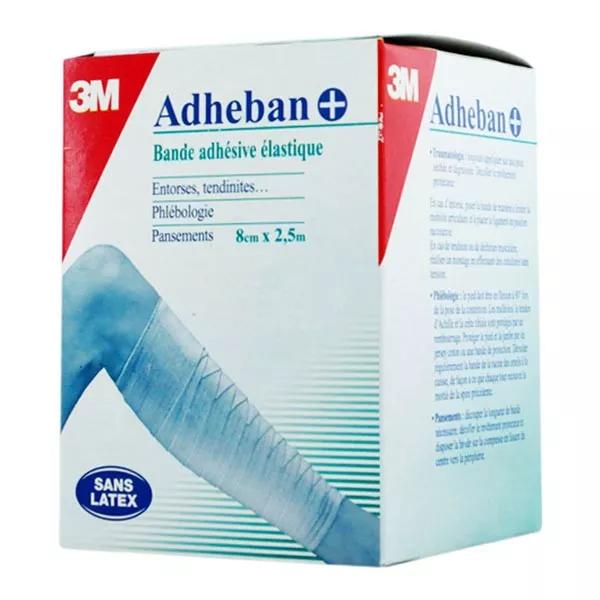3M Adheban Bande Adhésive Elastique 8cm x 2,5m