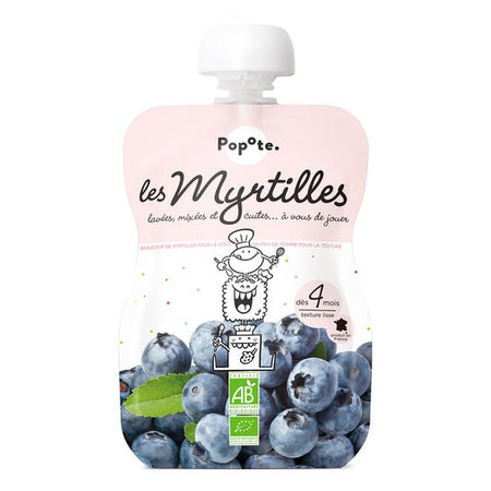 Popote Purée Myrtille (120 g)