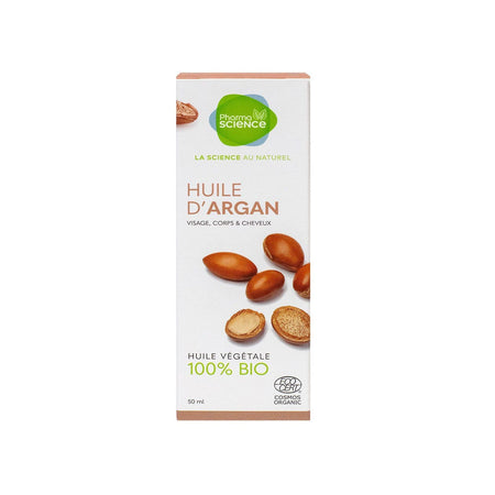 Pharmascience Huile végétale d'argan bio (50 ml)
