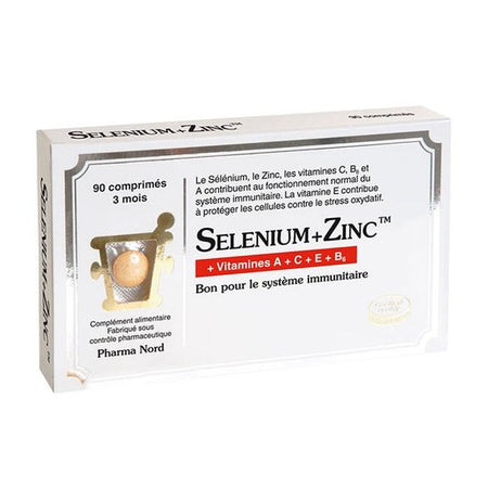 Pharma Nord Selenium+Zinc 90 comprimés