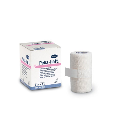 Hartmann Peha-Haft Bande De Fixation Cohésive 6cm x 4m