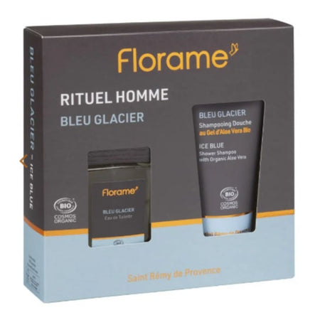 Florame Bleu Glacier Bio Coffret Edt + Shampoing Douche
