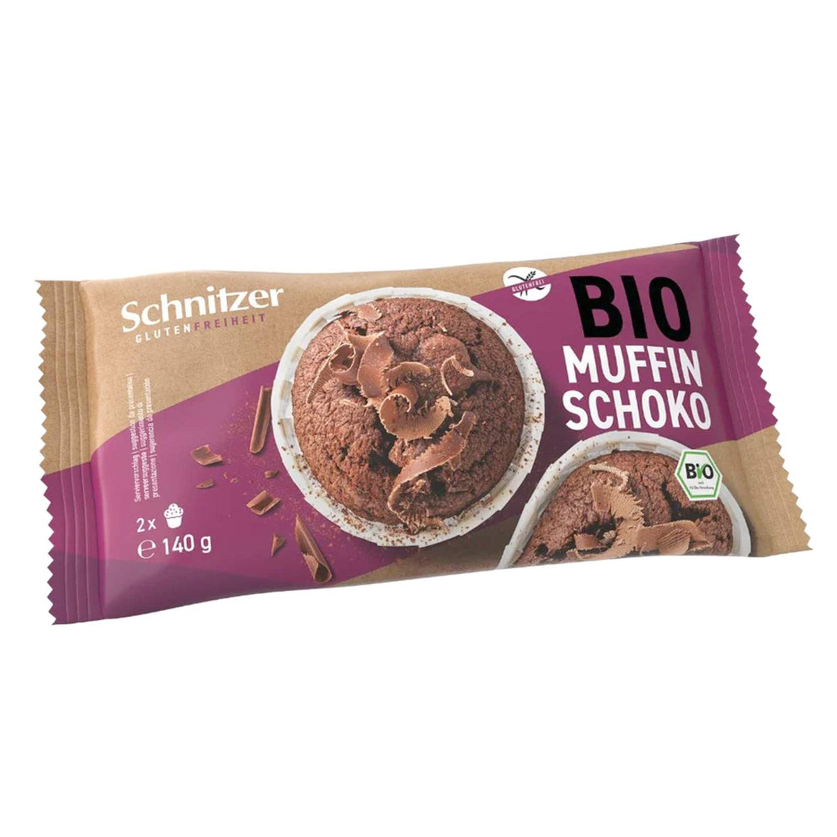 Schnitzer Muffins chocolat noir sans gluten (140 g)