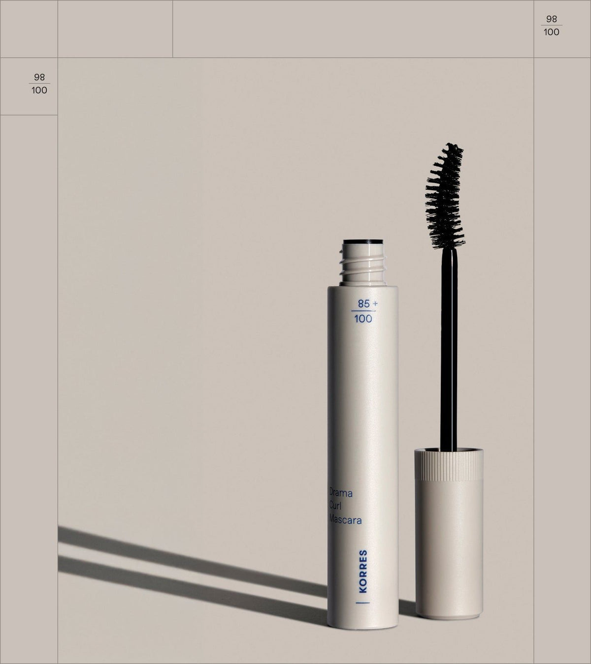 KORRES Drama Curl Mascara Black 01 (13 ml)