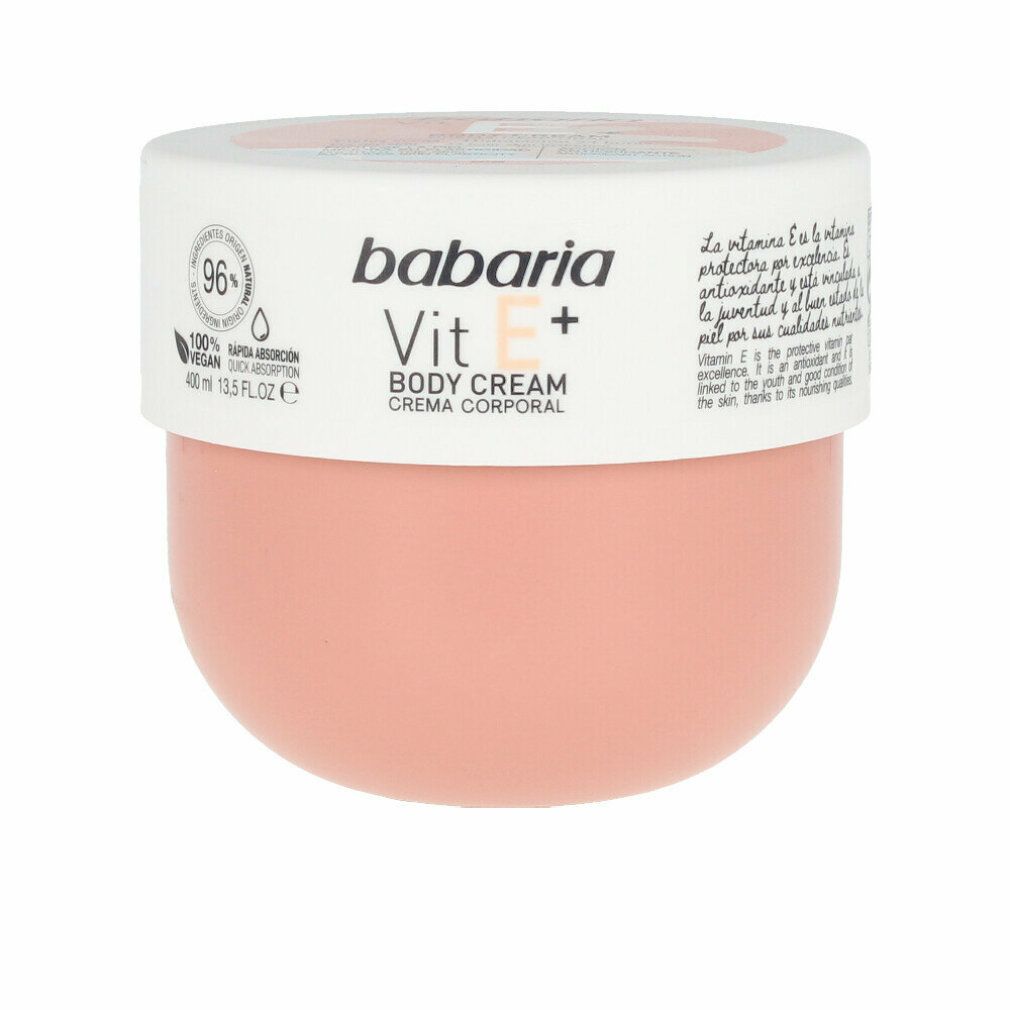 Babaria crème pour le corps à la vitamine E (400 ml)