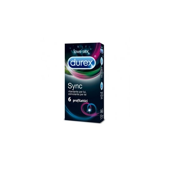 Durex Sync préservatifs (6 pièces)