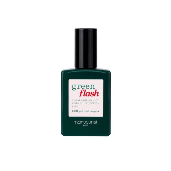 Manucurist Green Flash vernis à ongles Poppy Red (15 ml)