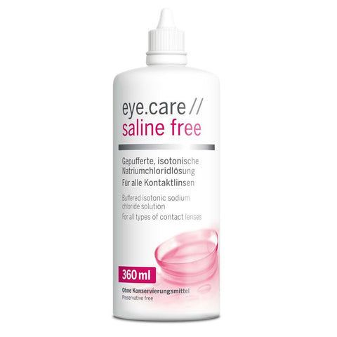 eye.care sans solution saline (360 ml)