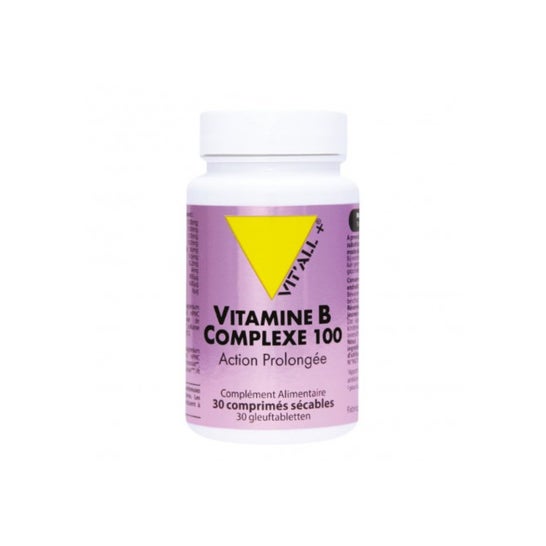 Vit'All+ Vitamine B-100 Complex (30 comprimés)