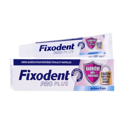 Fixodent Pro Plus Barrière Anti-Partikel Frisch - 40g