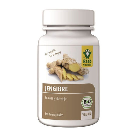 Raab Vitalfood Gingembre 160 comprimés bio