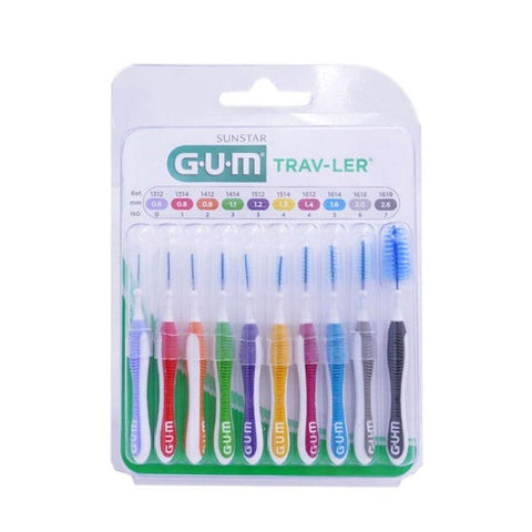 Gum Trav-ler Interdentalbürsten 10 Stück