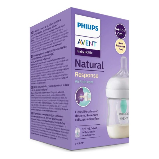Philips Avent biberon SCY670/01 Natural AirFree (125 ml)