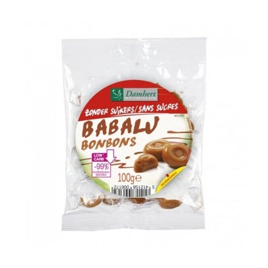 Damhert Nutrition Babalu Caramel sans sucre (75 g)