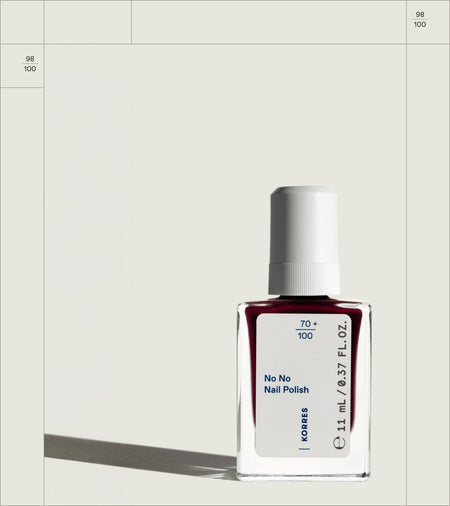 KORRES No No vernis à ongles Burgundy Red (11 ml)