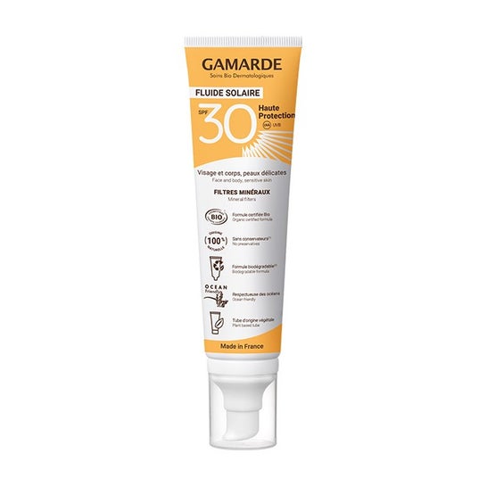 Gamarde Solaire Fluide Protection SPF 30 100 ml